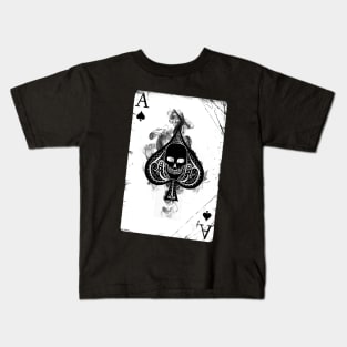 ace of spades Kids T-Shirt